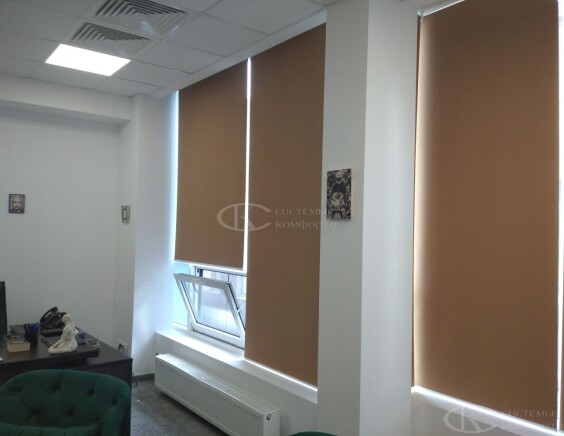 Рулонные шторы Блэкаут