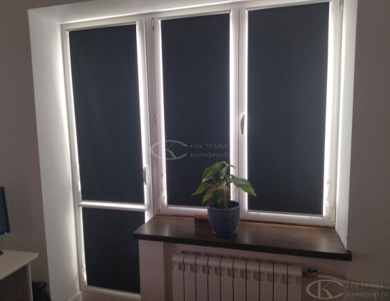 Рулонные шторы Блэкаут