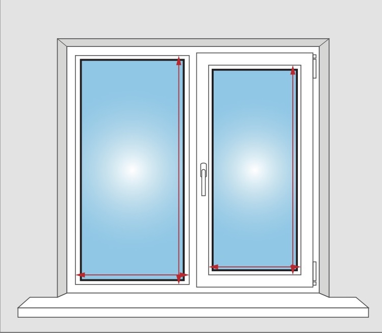 Замер рулонных штор День Ночь Уни-2